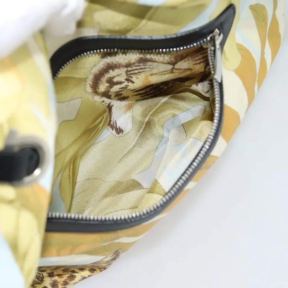 Salvatore Ferragamo Nylon Tote Bag Yellow